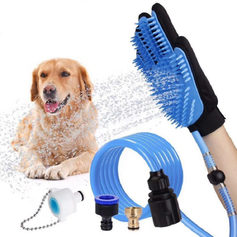 Hunde Handschuhduschkopf